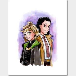 Sylvie and Loki Posters and Art